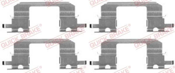 Accessory Kit, disc brake pad